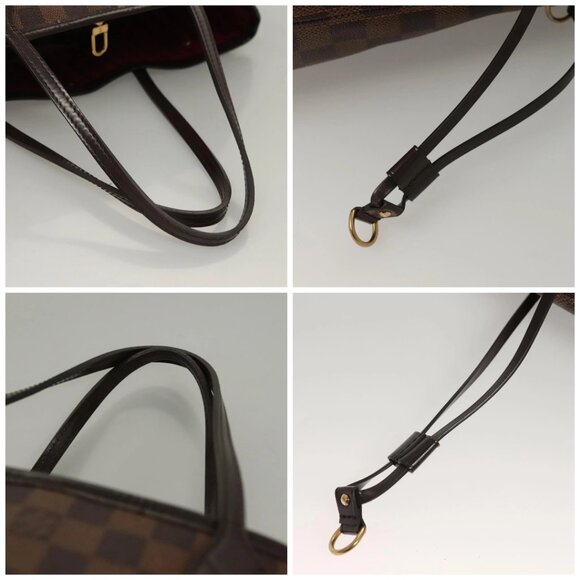LOUIS VUITTON Damier Ebene Neverfull PM Tote Bag N51109 LV Auth 133366 - Picture 16 of 16
